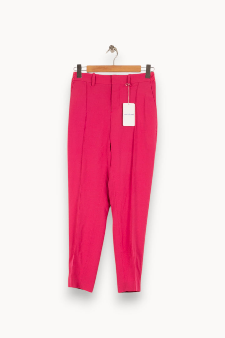 Pantalon rose - Taille S/36 de la marque Zadig&Voltaire | PARAD46833 - Vendu par Paradigme - Image 1