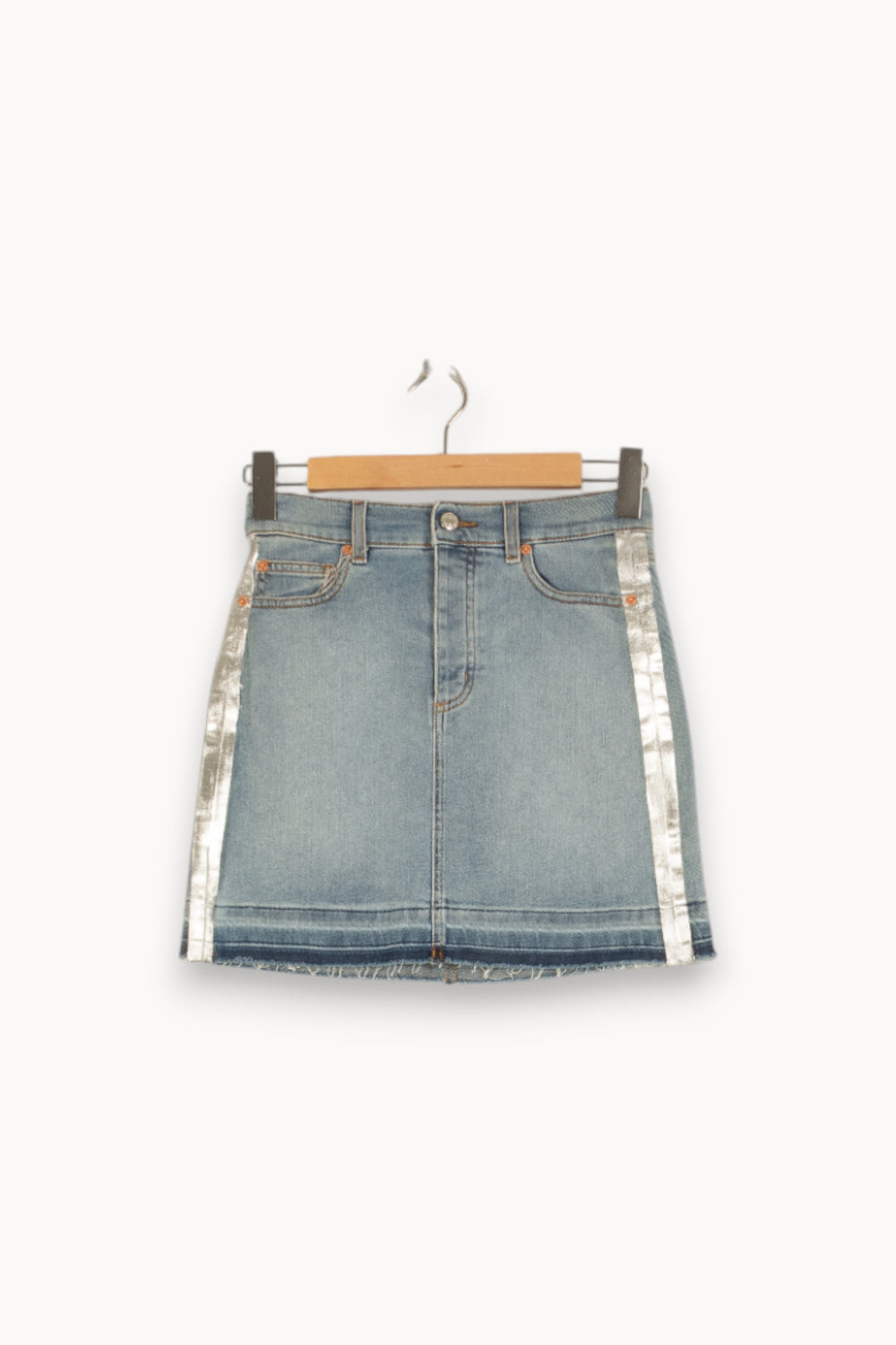 Jupe en jean bleue - Taille XS/34 de la marque Zadig&Voltaire | PARAD46839 - Vendu par Paradigme - Image 1