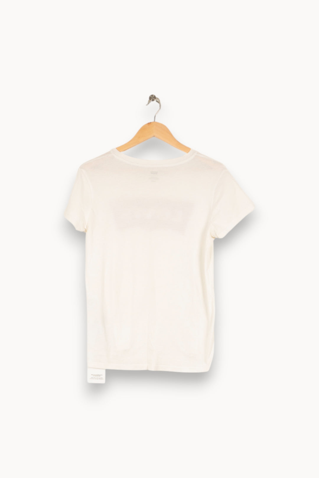 T-shirt blanc - Taille M/38 de la marque Levi's | PARAD46846 - Vendu par Paradigme - Image 3
