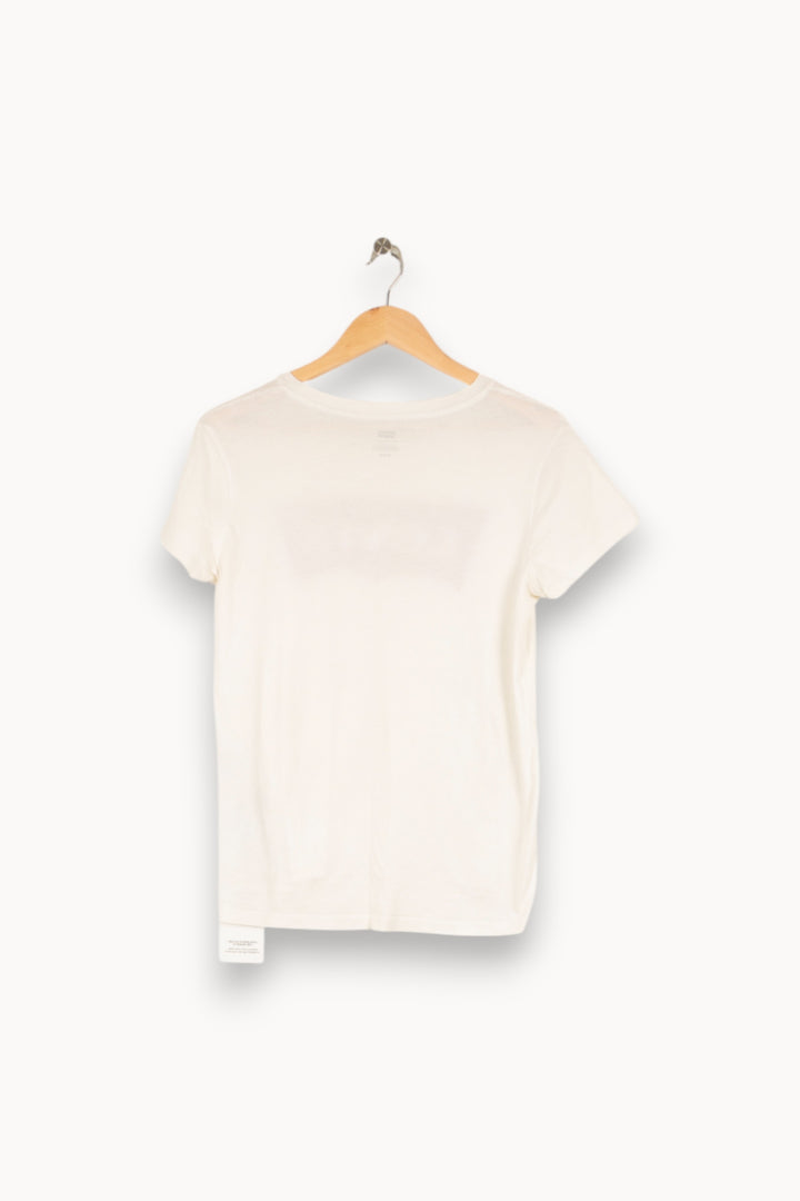 T-shirt blanc - Taille M/38 de la marque Levi's | PARAD46846 - Vendu par Paradigme - Image 3