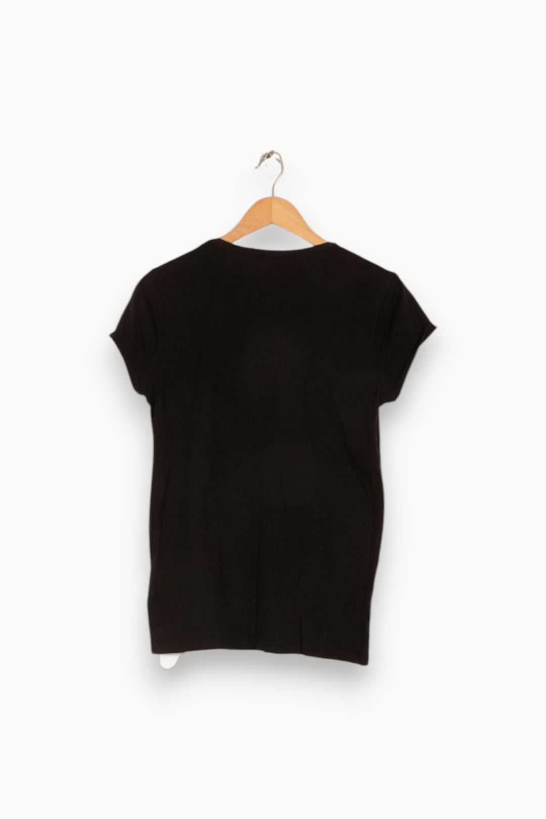 T-shirt noir avec sequins dorés - Taille M/38 de la marque IKKS | PARAD46847 - Vendu par Paradigme - Image 3