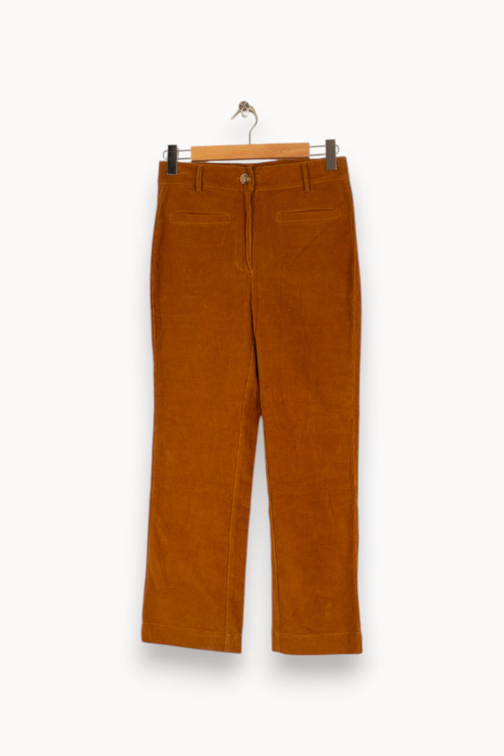 Pantalon Marron - Taille S/36 de la marque Petite Mendigote | PARAD46855 - Vendu par Paradigme - Image 1