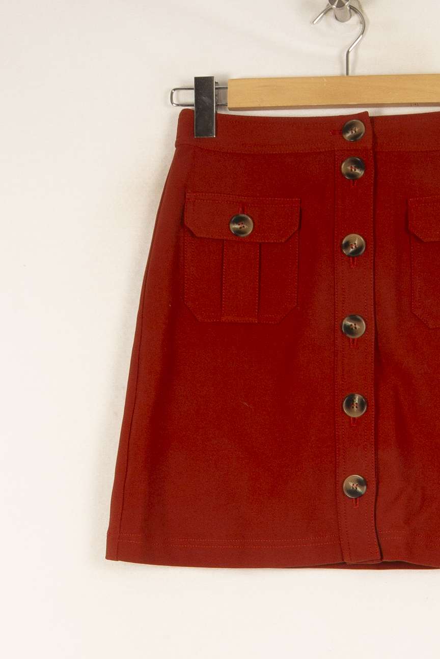 Jupe Bordeaux - Taille S/36 de la marque Petite Mendigote | PARAD46859 - Vendu par Paradigme - Image 2