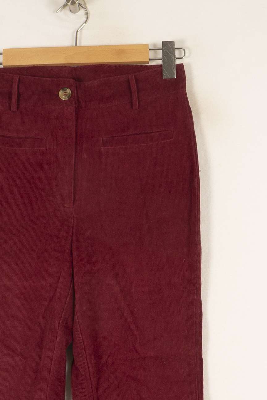 Pantalon Bordeaux - Taille S/36 de la marque Petite Mendigote | PARAD46862 - Vendu par Paradigme - Image 2