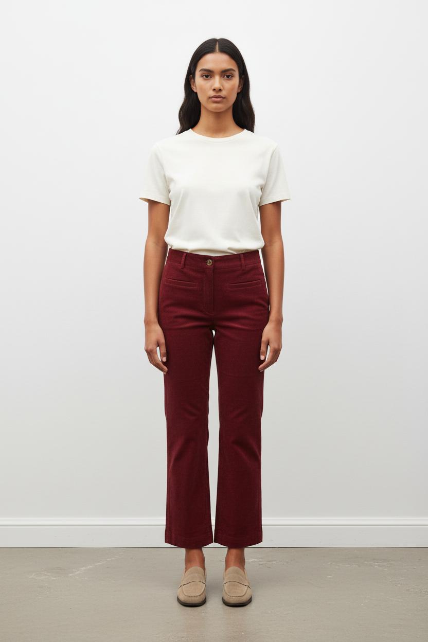 Pantalon Bordeaux - Taille S/36