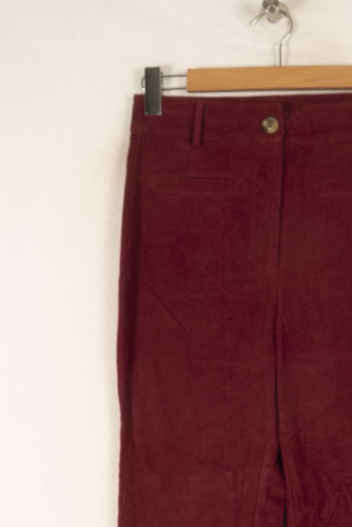 Pantalon bordeaux - Taille S/36 de la marque Petite Mendigote | PARAD46863 - Vendu par Paradigme - Image 2