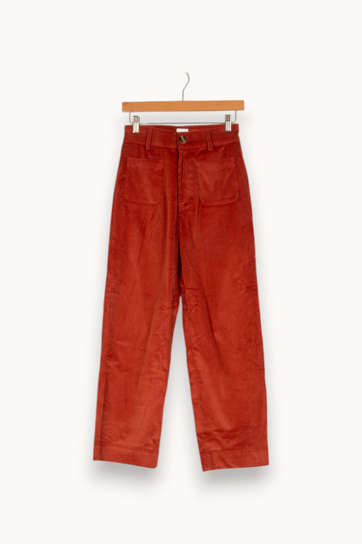 Pantalon Rouge - Taille S/36 de la marque Petite Mendigote | PARAD46871 - Vendu par Paradigme - Image 1
