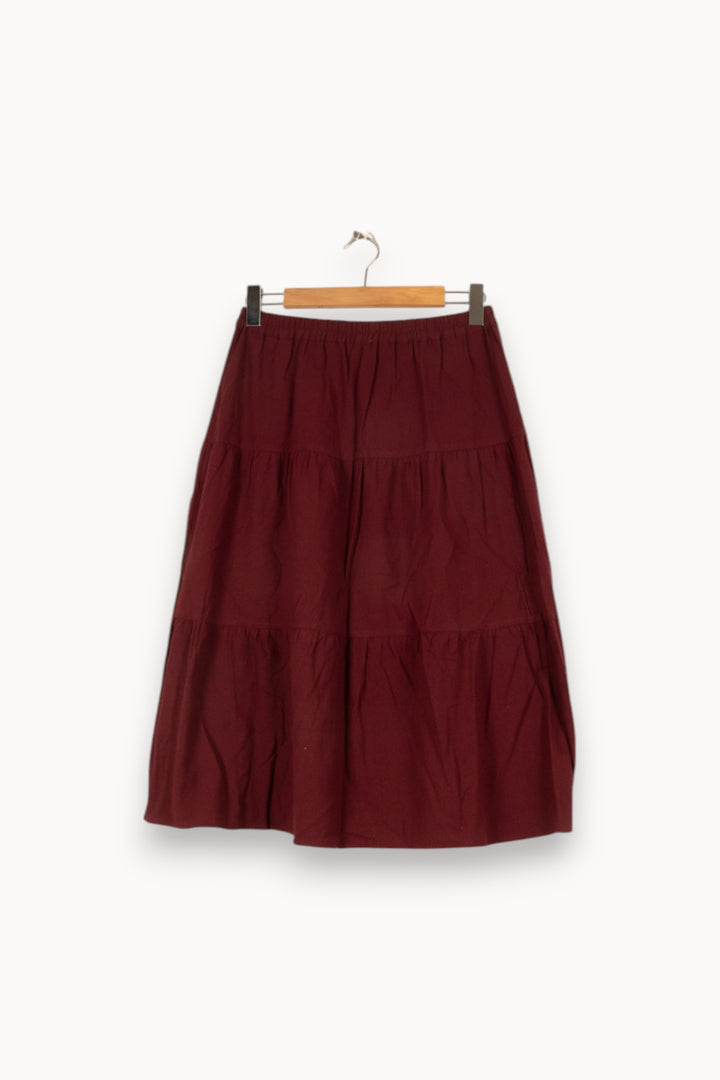Jupe Bordeaux - Taille S/36 de la marque Petite Mendigote | PARAD46882 - Vendu par Paradigme - Image 3