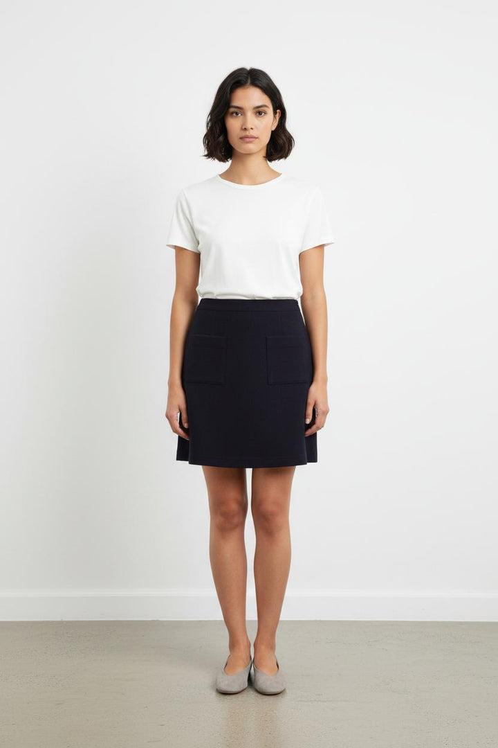 Jupe bleu foncé - Taille S/36