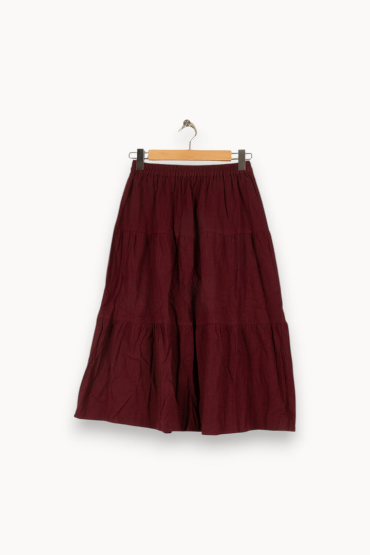 Jupe Bordeaux - Taille S/36 de la marque Petite Mendigote | PARAD46897 - Vendu par Paradigme - Image 1