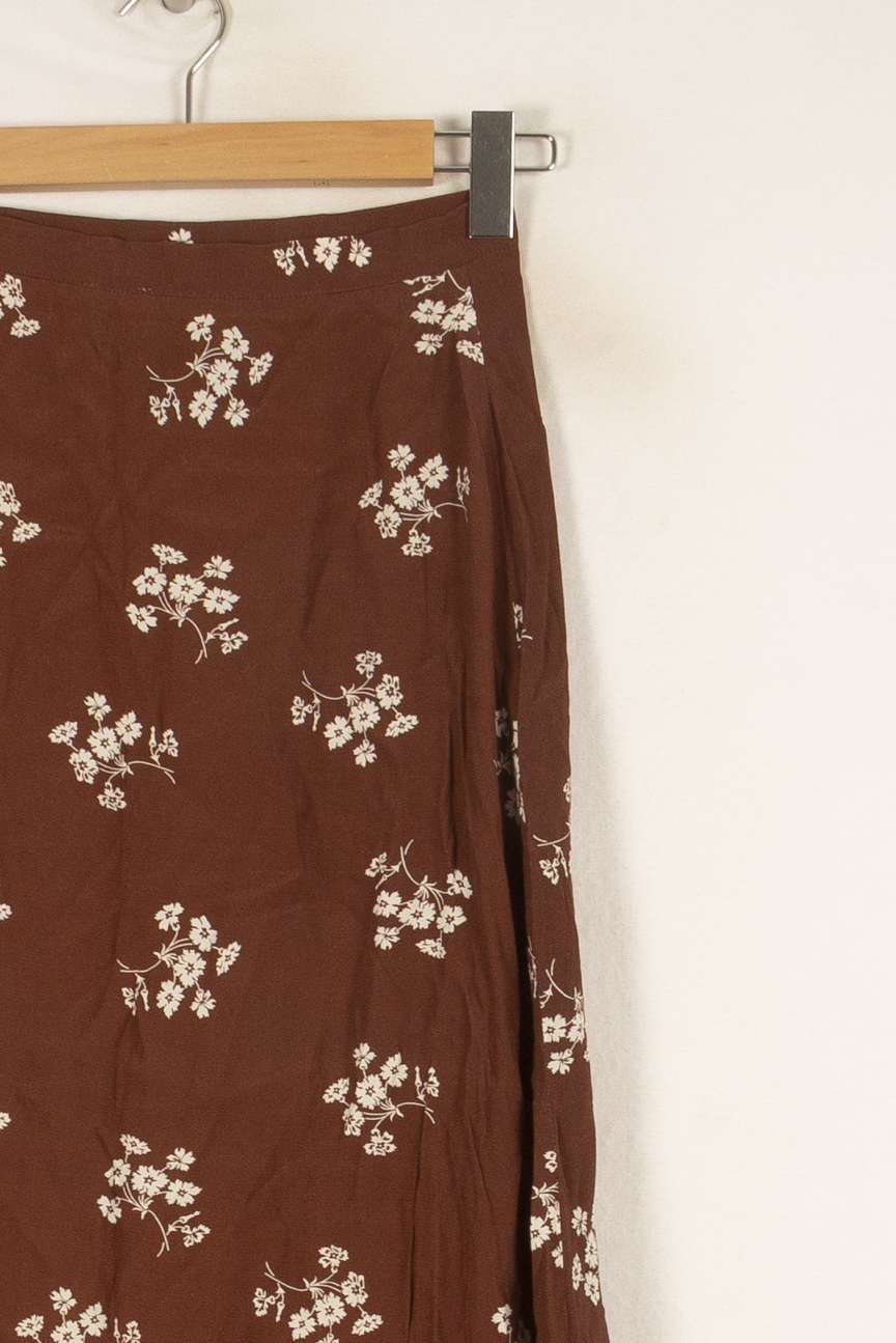 Jupe Bordeaux à motif - Taille S/36 de la marque Petite Mendigote | PARAD46914 - Vendu par Paradigme - Image 2
