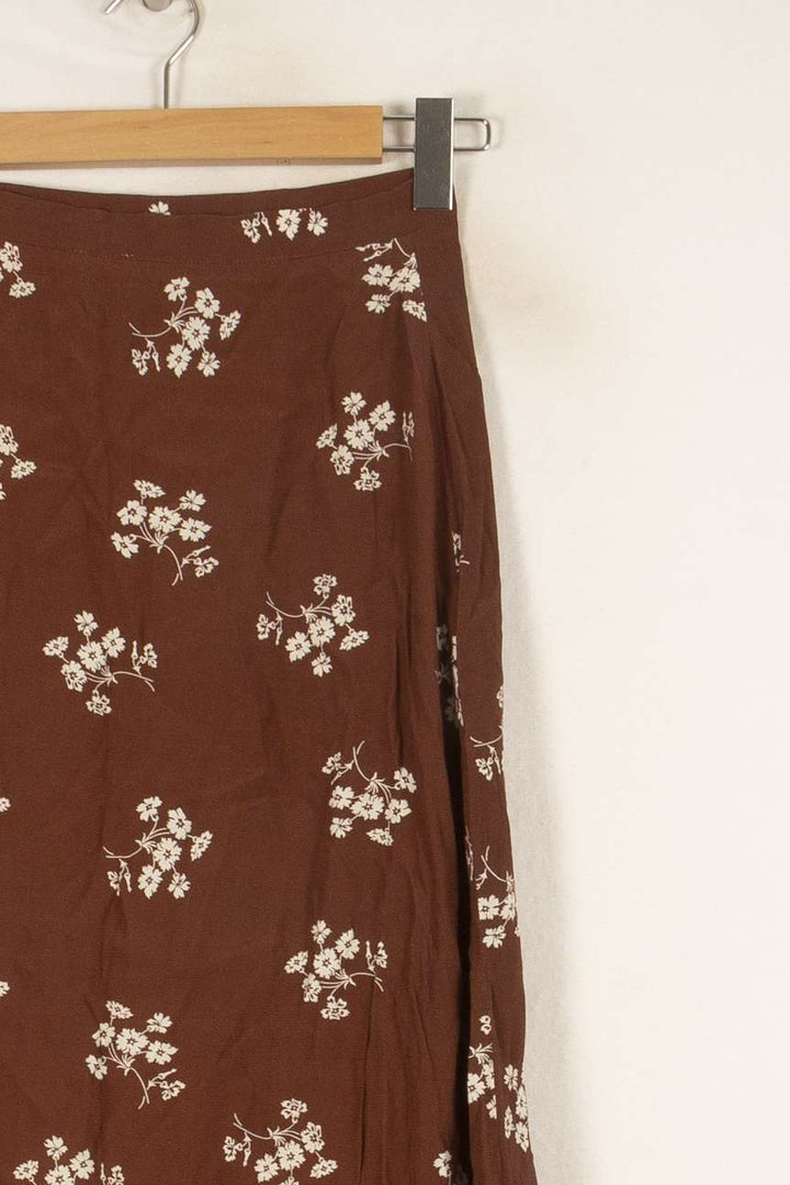 Jupe Bordeaux à motif - Taille S/36 de la marque Petite Mendigote | PARAD46914 - Vendu par Paradigme - Image 2