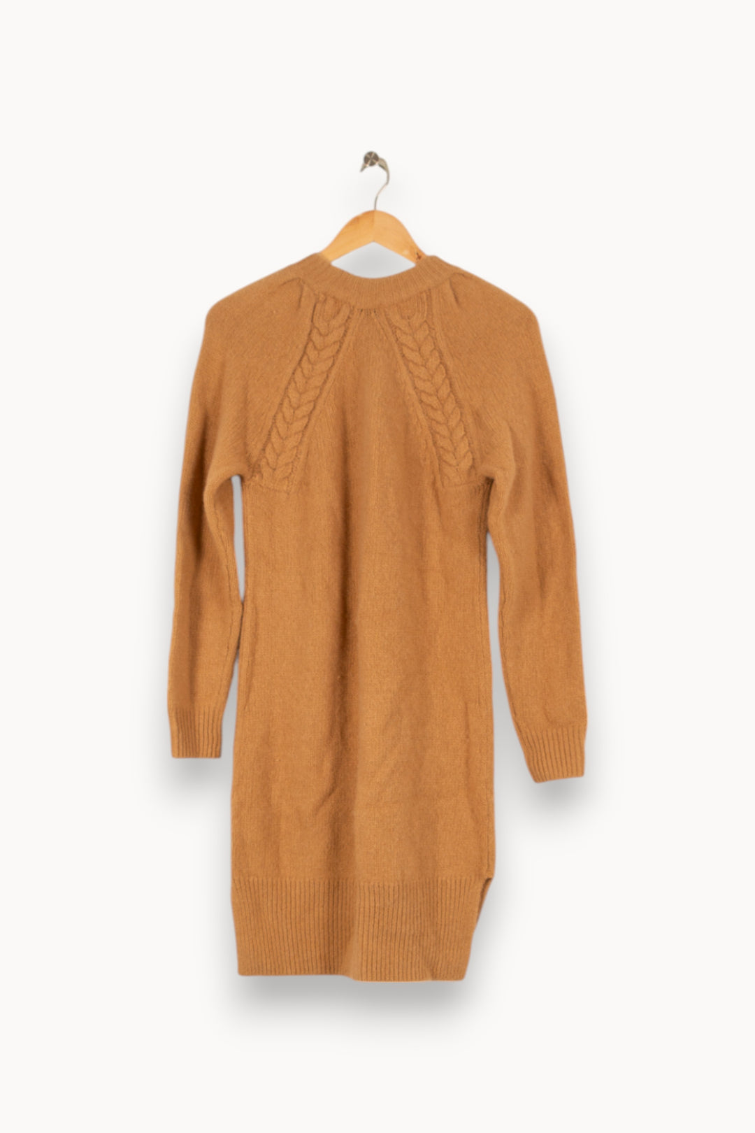 Robe en laine beige - Taille XS/34 de la marque Petite Mendigote | PARAD46917 - Vendu par Paradigme - Image 3