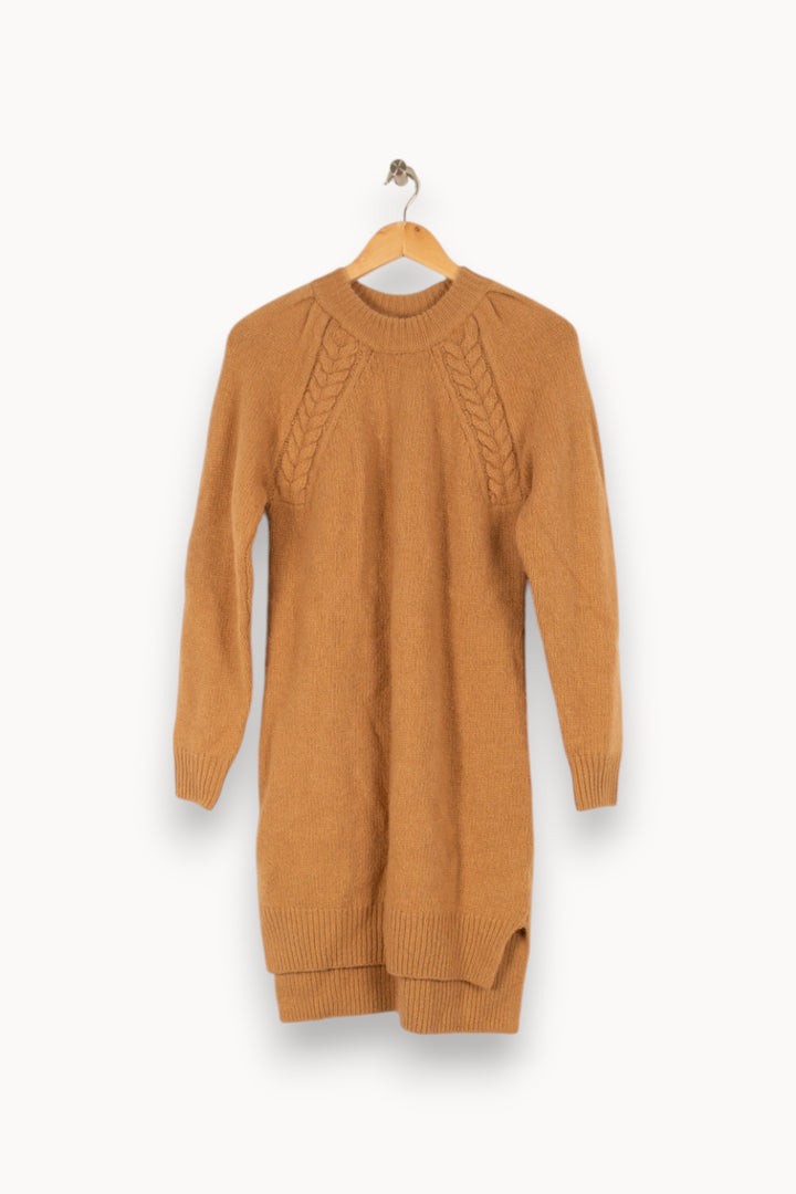 Robe en laine beige - Taille XS/34 de la marque Petite Mendigote | PARAD46917 - Vendu par Paradigme - Image 1