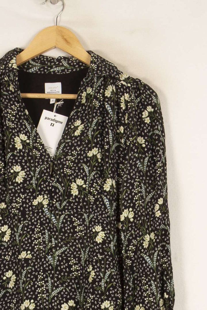 Robe noire à motif - Taille S/36 de la marque Petite Mendigote | PARAD46927 - Vendu par Paradigme - Image 2