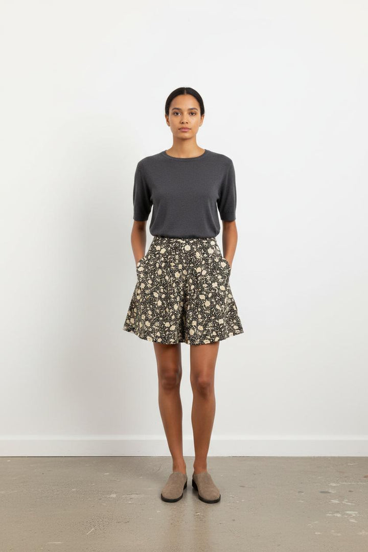 Jupe noire à motifs - Taille S/36 de la marque Petite Mendigote | PARAD46933 - Vendu par Paradigme - Image 1