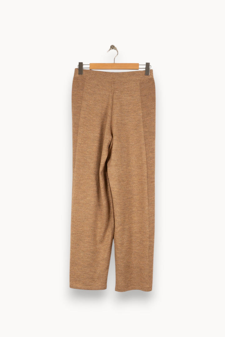 Pantalon marron/beige - Taille L/40 de la marque La Fée Maraboutée | PARAD46934 - Vendu par Paradigme - Image 3