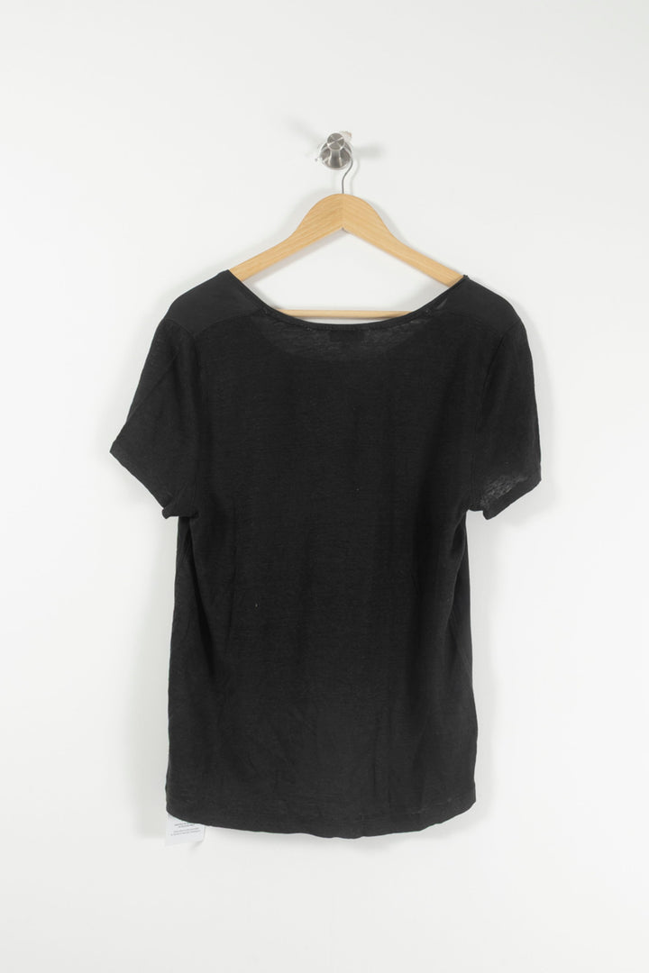 T-shirt noir - Taille L/40 de la marque Pablo | PARAD46951 - Vendu par Paradigme - Image 4