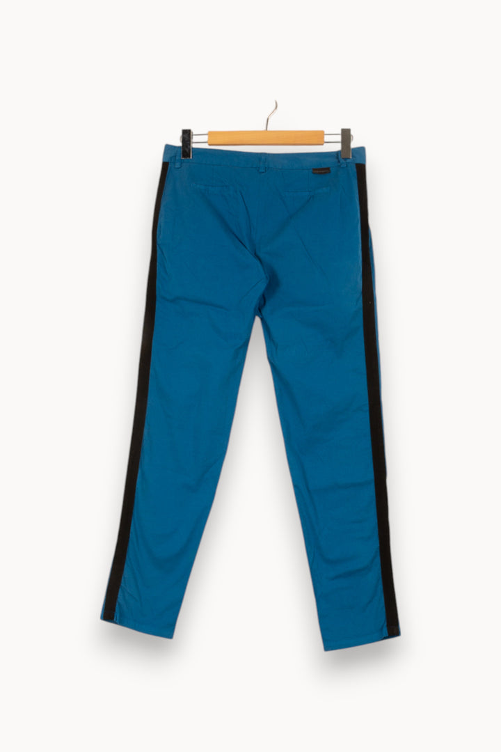 Pantalon bleu - Taille XL/42 de la marque Léon & Harper | PARAD46956 - Vendu par Paradigme - Image 3