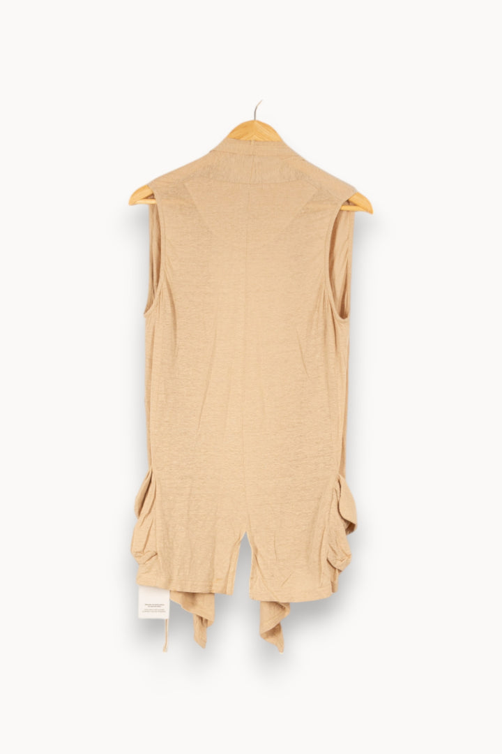 Gilet beige - Taille M/38 de la marque IKKS | PARAD46966 - Vendu par Paradigme - Image 3