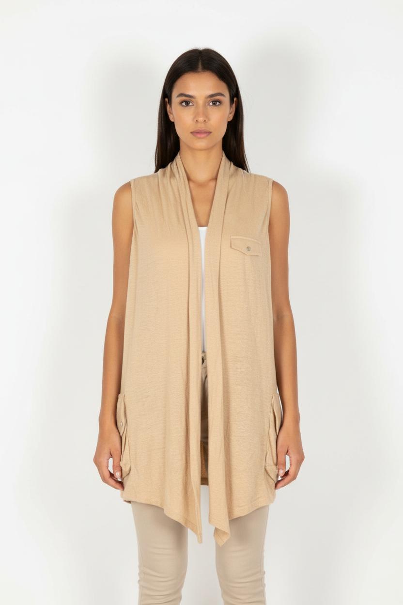 Gilet beige - Taille M/38