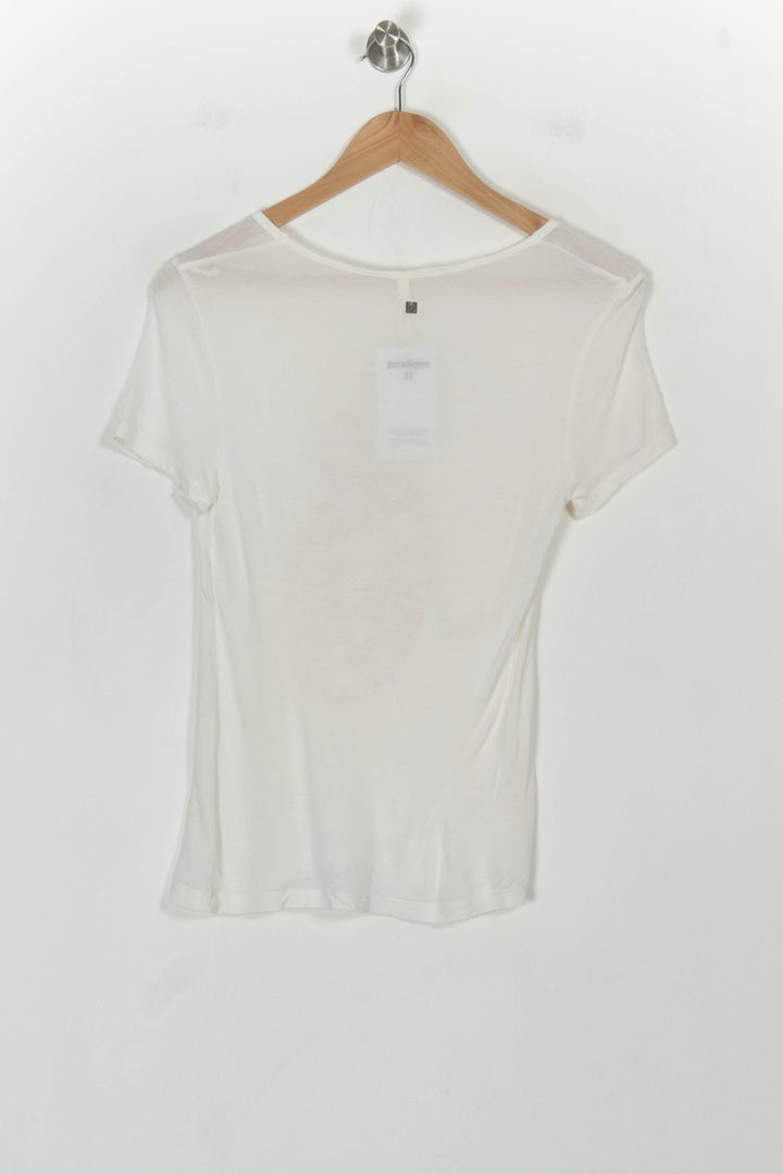 T-shirt blanc - Taille M/38 de la marque I.Code | PARAD46969 - Vendu par Paradigme - Image 5