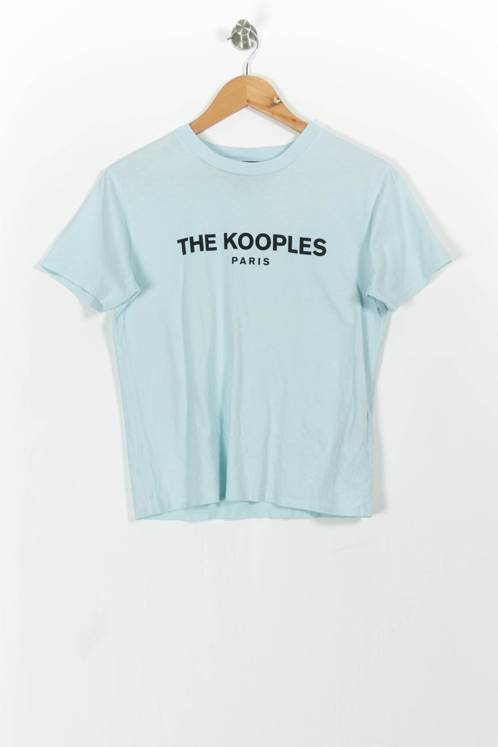 T-shirt bleu - Taille XS/34 de la marque The Kooples | PARAD46974 - Vendu par Paradigme - Image 2