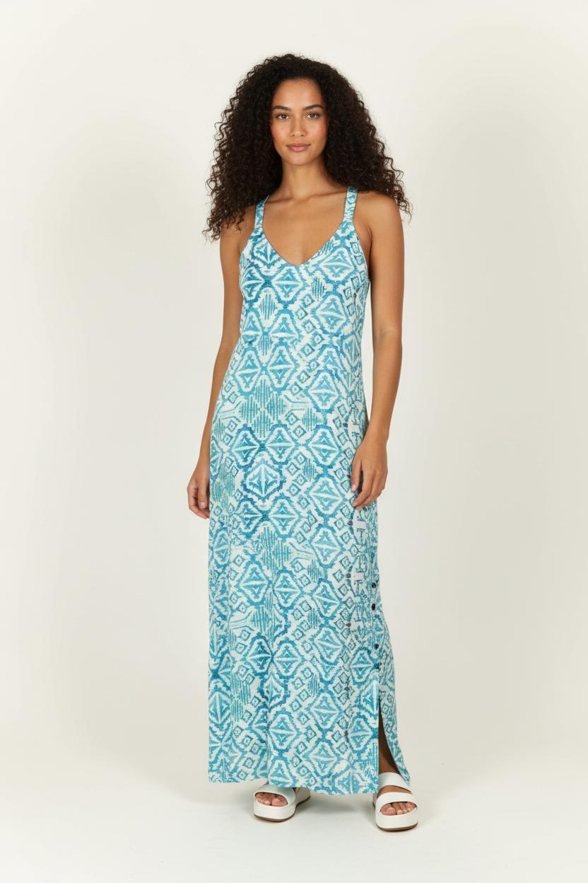 Robe à motifs - Taille XXL/44 de la marque La Fée Maraboutée | PARAD46987 - Vendu par Paradigme - Image 1