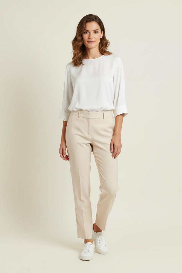 Pantalon beige/rose - Taille M/38 de la marque Sézane | PARAD47007 - Vendu par Paradigme - Image 1
