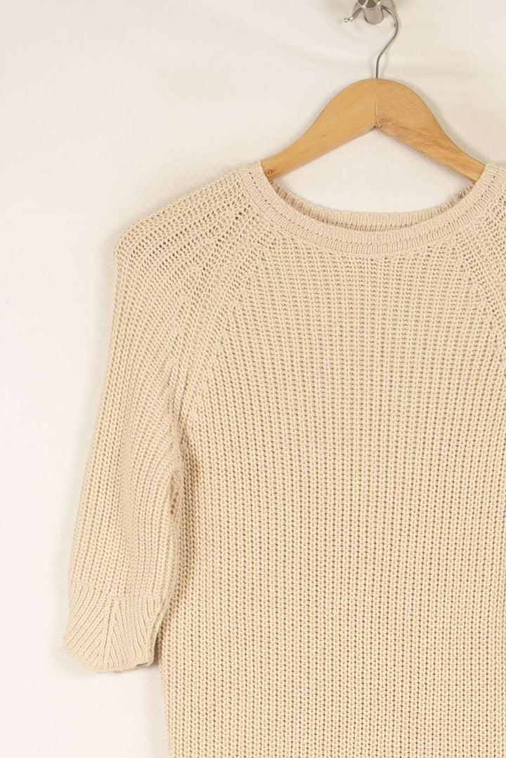 Robe en maille beige - Taille XS/34 de la marque Sessùn | PARAD47016 - Vendu par Paradigme - Image 2