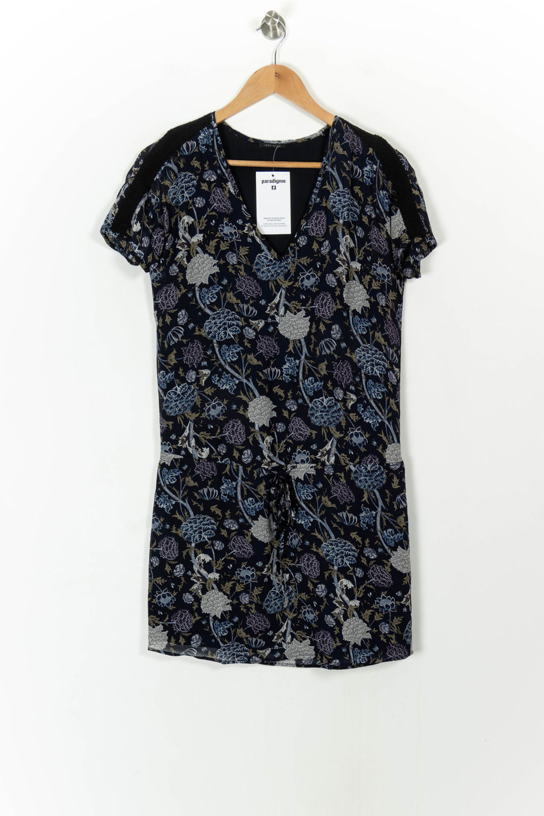 Robe bleue à motifs - Taille S/36 de la marque IKKS | PARAD47022 - Vendu par Paradigme - Image 2
