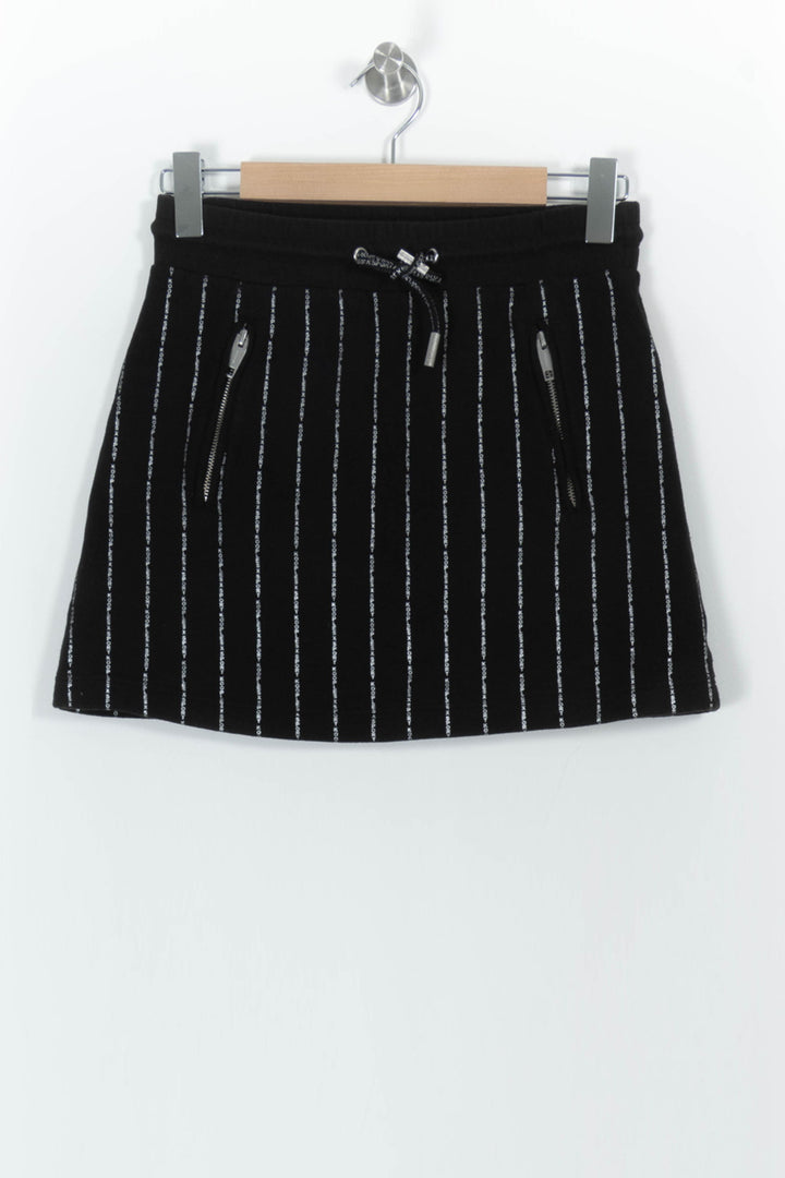 Jupe noire rayée - Taille S/36 de la marque The Kooples | PARAD47030 - Vendu par Paradigme - Image 2