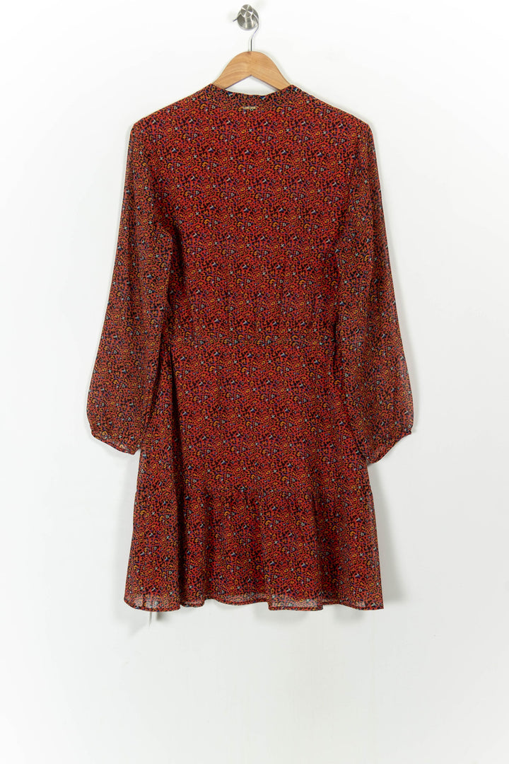Robe rouge à motifs - Taille L/40 de la marque One Step | PARAD47085 - Vendu par Paradigme - Image 4