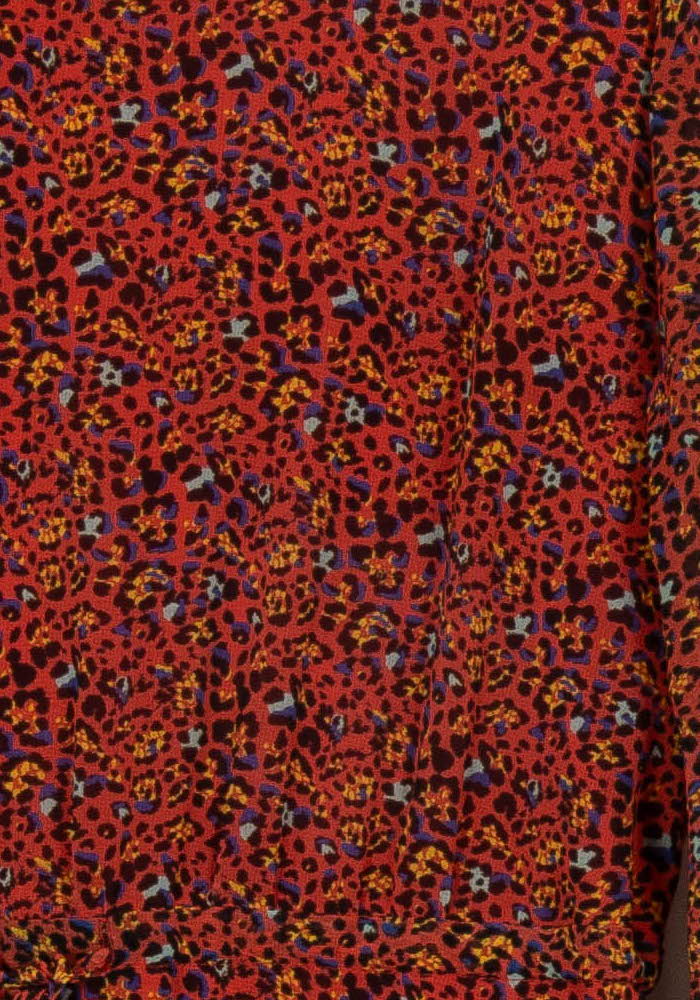 Robe rouge à motifs - Taille L/40 de la marque One Step | PARAD47085 - Vendu par Paradigme - Image 3