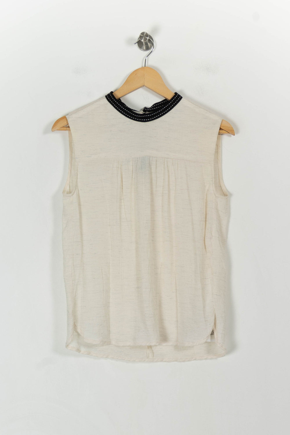 Top beige - Taille S/36 de la marque Maje | PARAD47091 - Vendu par Paradigme - Image 2