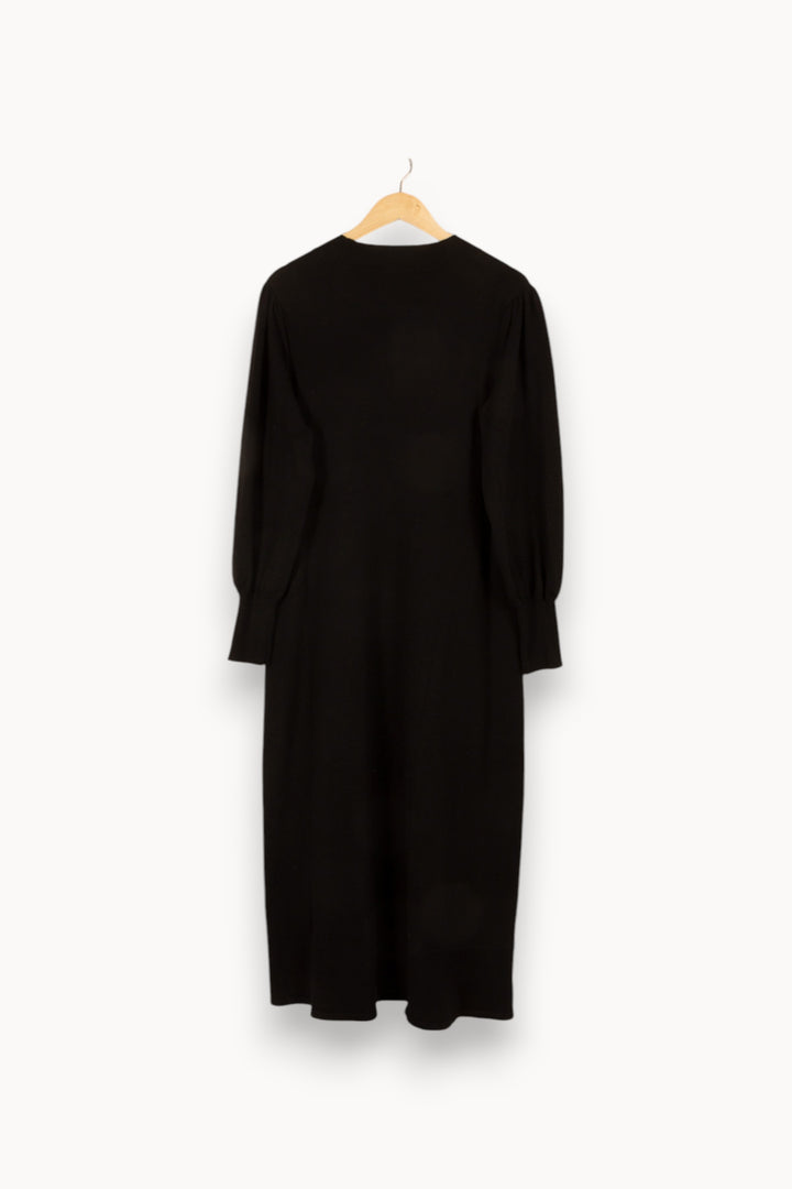 Robe longue noire - Taille L/40 de la marque La Fée Maraboutée | PARAD47120 - Vendu par Paradigme - Image 3