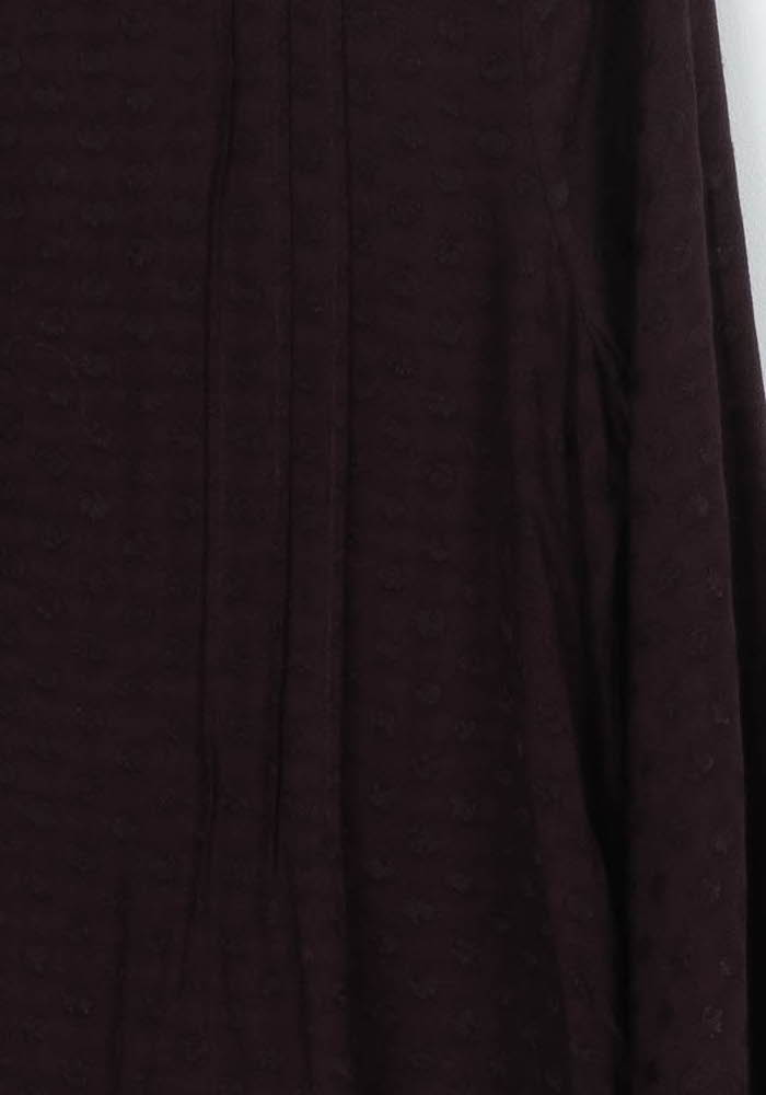 Robe violette à pois - Taille M/38 de la marque La Fée Maraboutée | PARAD47128 - Vendu par Paradigme - Image 3