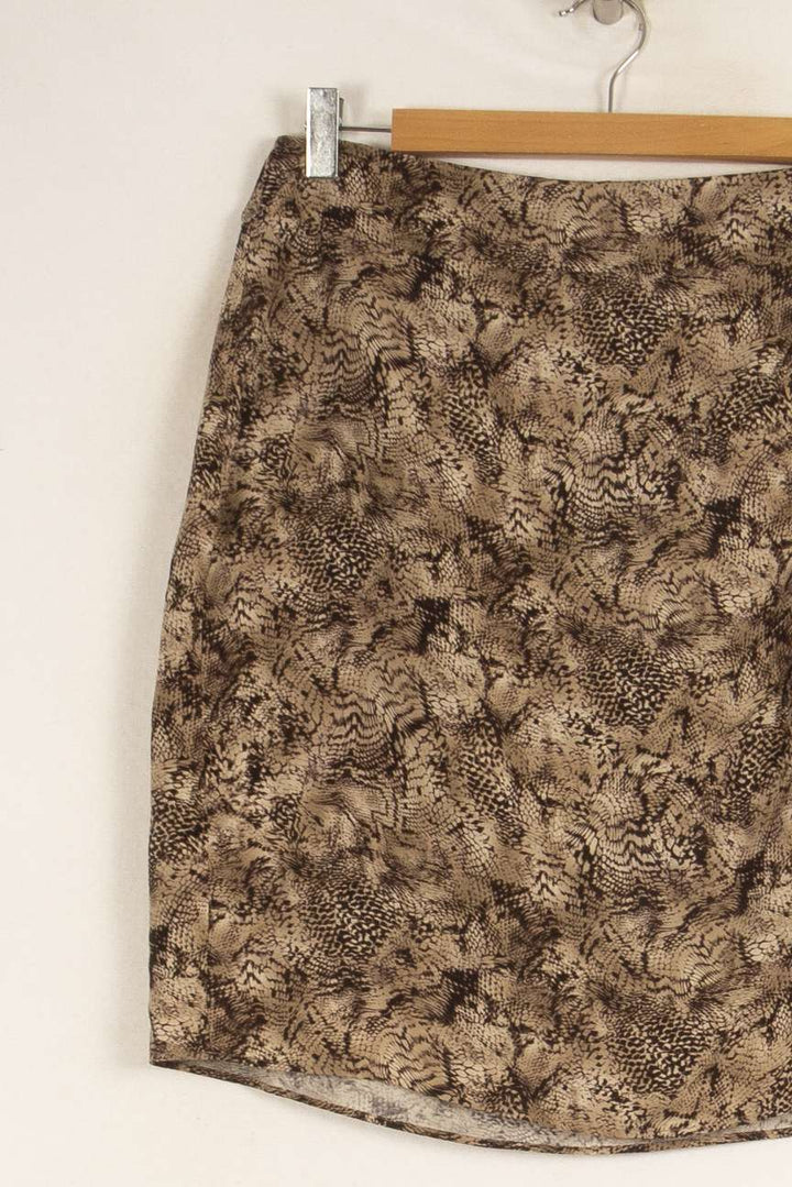 Jupe beige à motifs - Taille XL/42 de la marque One Step | PARAD47131 - Vendu par Paradigme - Image 2