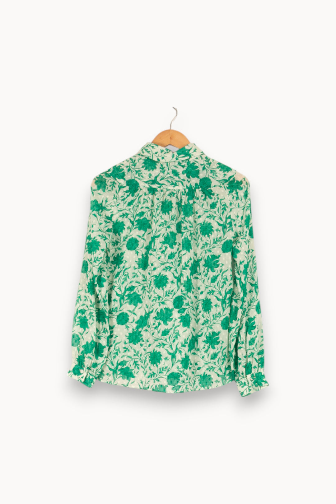 Chemise verte à motifs - Taille XS/34 de la marque ZAPA | PARAD47138 - Vendu par Paradigme - Image 3