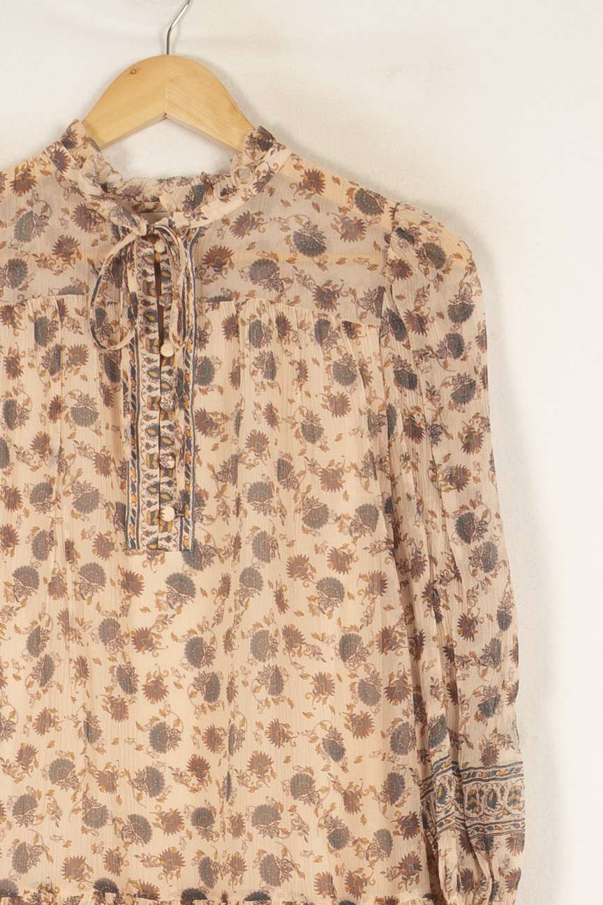 Robe rose à motifs - Taille S/36 de la marque Pablo | PARAD47140 - Vendu par Paradigme - Image 2