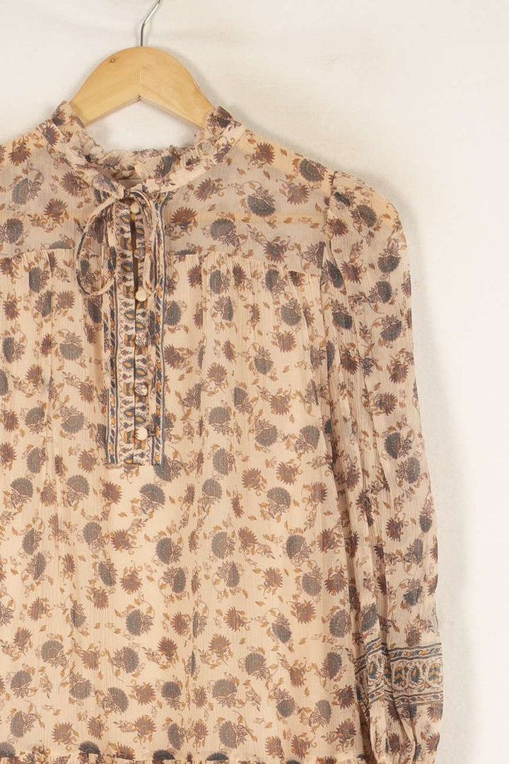 Robe rose à motifs - Taille S/36 de la marque Pablo | PARAD47140 - Vendu par Paradigme - Image 2