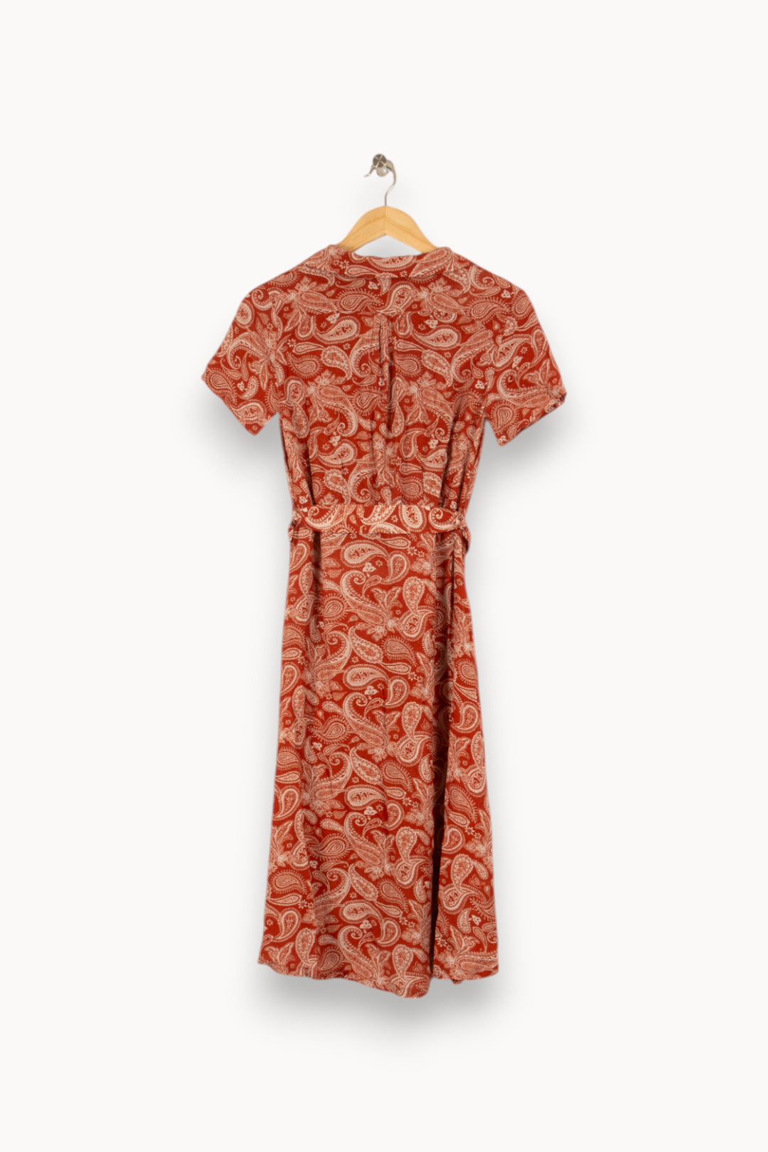 Robe rouge/marron à motifs - Taille S/36 de la marque Marie Sixtine | PARAD47144 - Vendu par Paradigme - Image 3