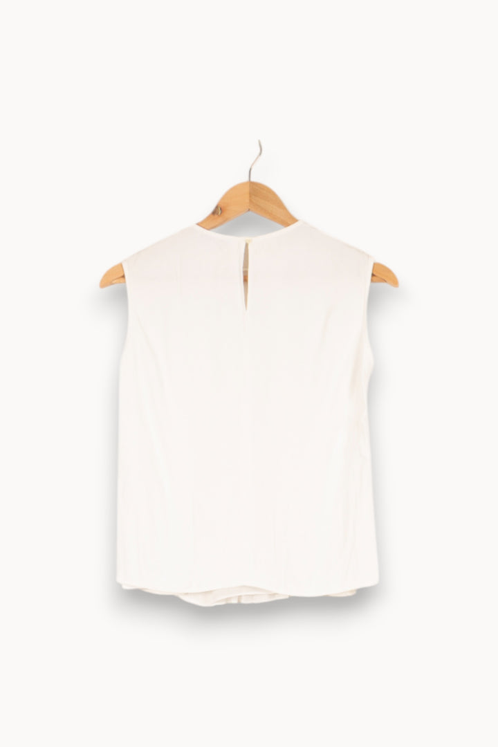 Top blanc - Taille S/36 de la marque Sandro | PARAD47162 - Vendu par Paradigme - Image 3