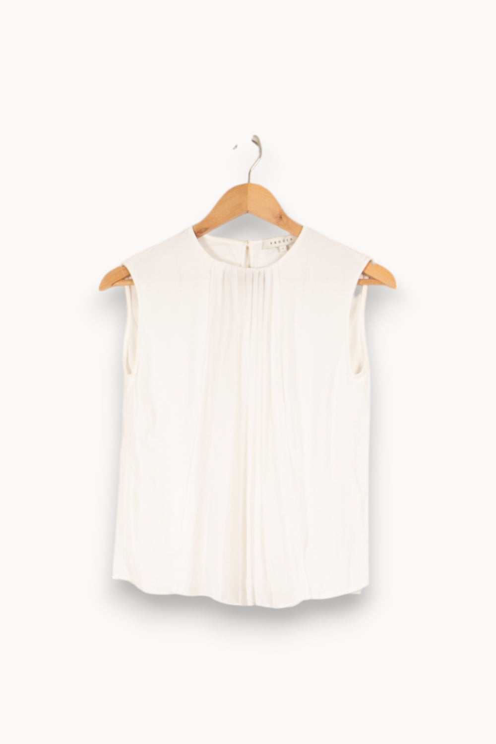 Top blanc - Taille S/36 de la marque Sandro | PARAD47162 - Vendu par Paradigme - Image 1