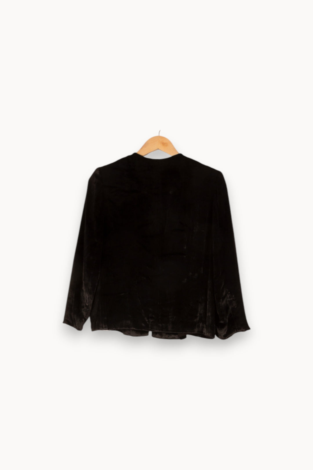 Veste en velours noir - Taille S/36 de la marque Filippa K | PARAD47172 - Vendu par Paradigme - Image 3
