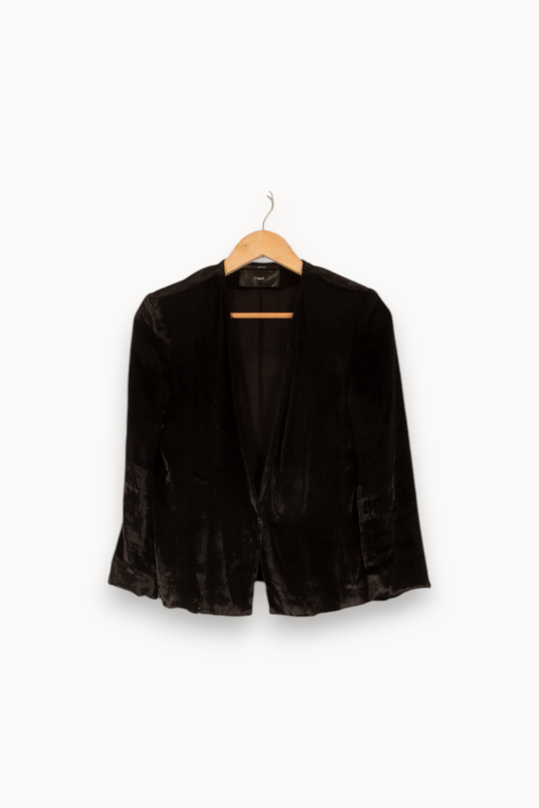 Veste en velours noir - Taille S/36 de la marque Filippa K | PARAD47172 - Vendu par Paradigme - Image 1