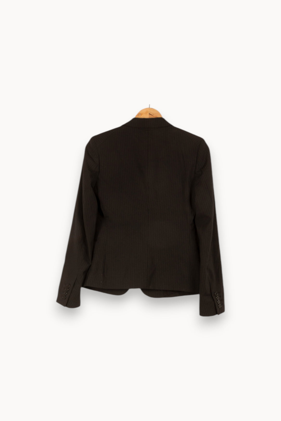 Veste noire rayée - Taille S/36 de la marque Filippa K | PARAD47179 - Vendu par Paradigme - Image 3