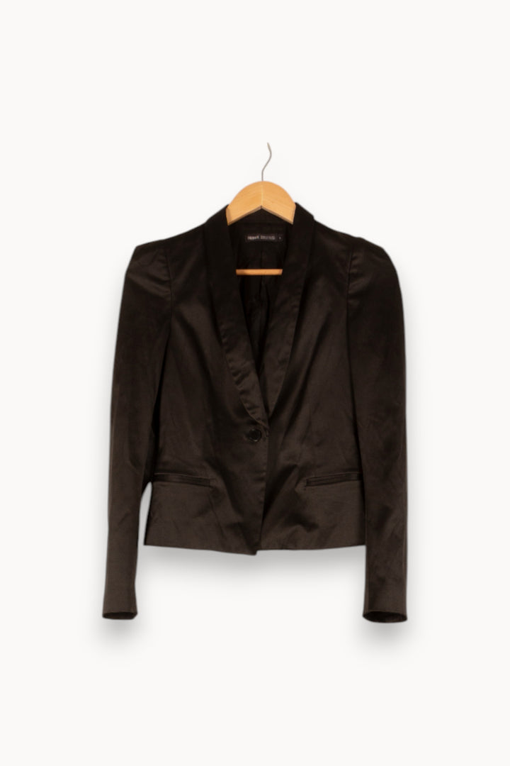 Veste noire - Taille S/36 de la marque Filippa K | PARAD47180 - Vendu par Paradigme - Image 1