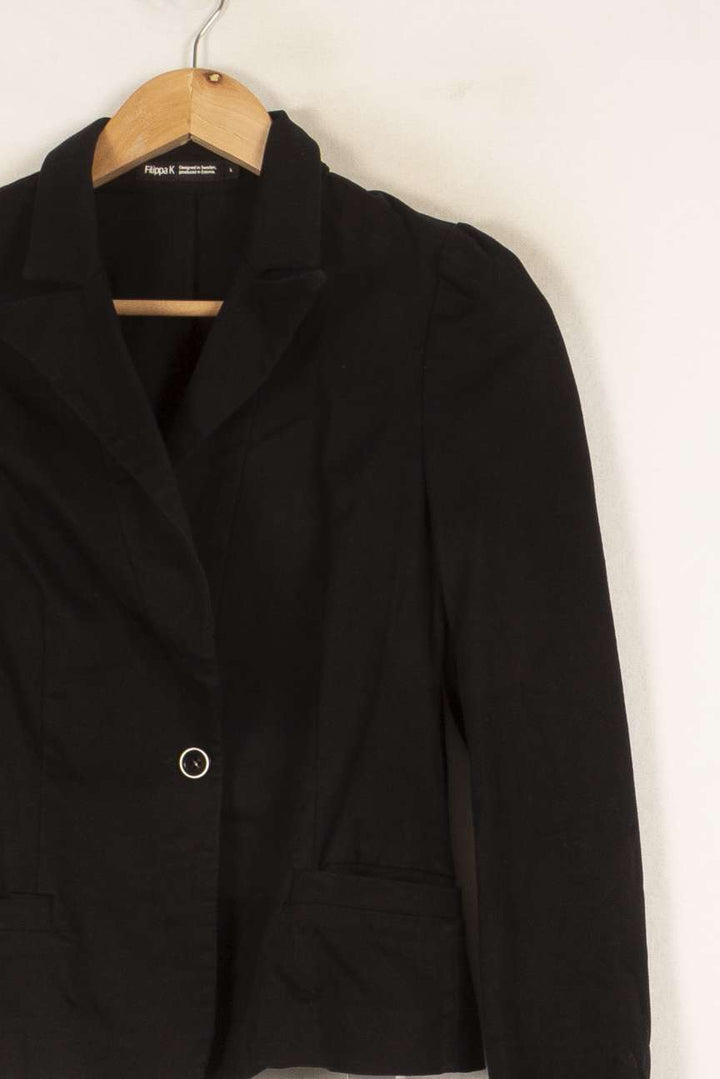 Veste noire/bleue - Taille L/40 de la marque Filippa K | PARAD47181 - Vendu par Paradigme - Image 2
