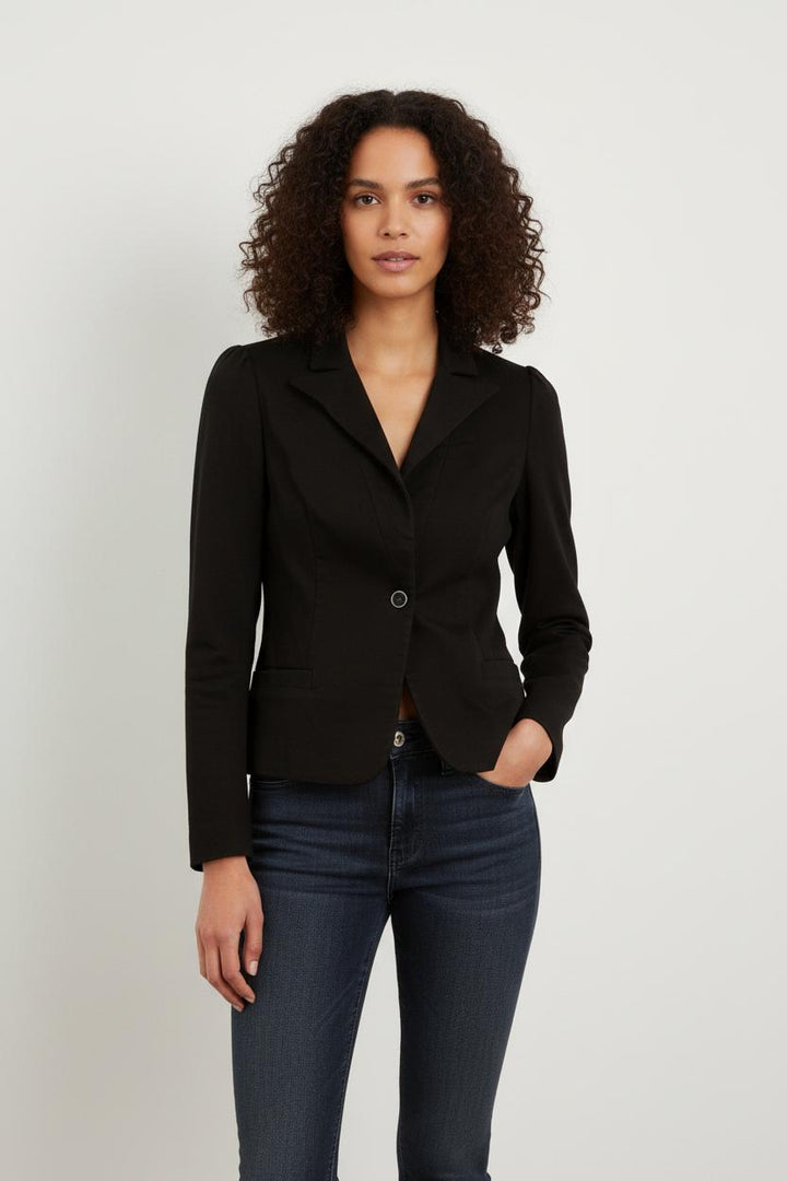 Veste noire/bleue - Taille L/40